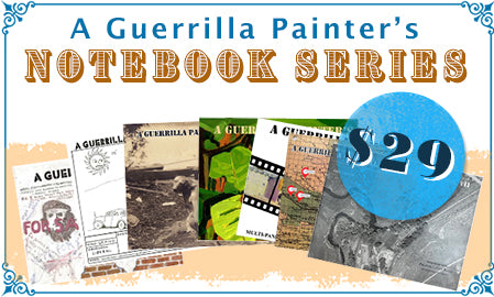 Sale! A Guerrilla Painter's Notebook Set