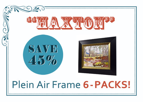 "Haxton"™ Plein Air Frame - 6 Pack