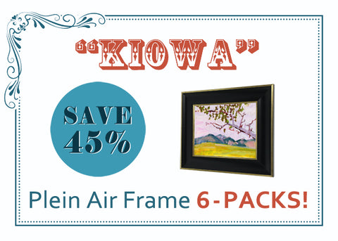 "Kiowa"™ Plein Air Frame - 6 Pack