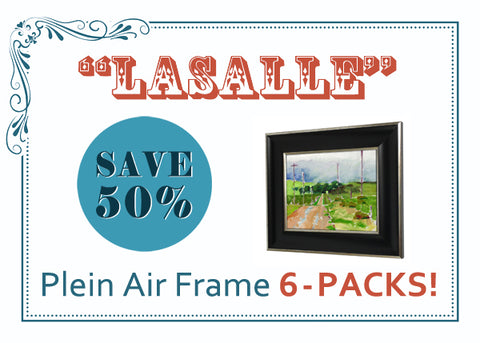 "LaSalle"™ Plein Air Frame - 6 Pack