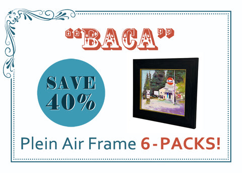“Baca”™ Plein Air Frame 6-Pack