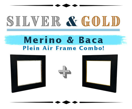 Silver & Gold Plein Air Combo: Merino + Baca