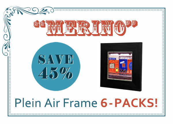 “Merino”™ Plein Air Frame 6-Packs