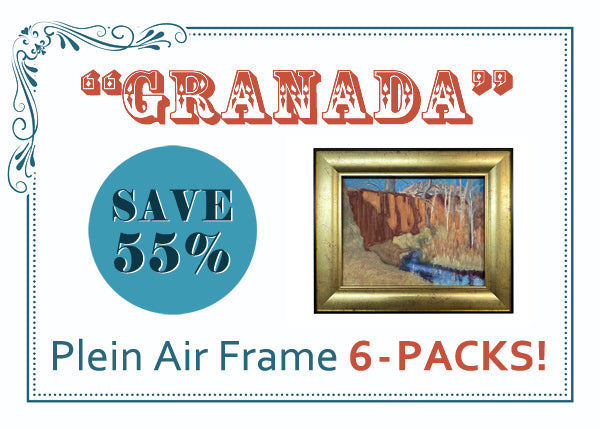 "Granada"™ Plein Air Frame - 6 Pack