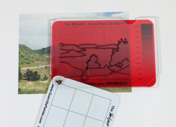 The Tom Lynch Secret Plein Air Tool™ V2.0 by Guerrilla Painter®