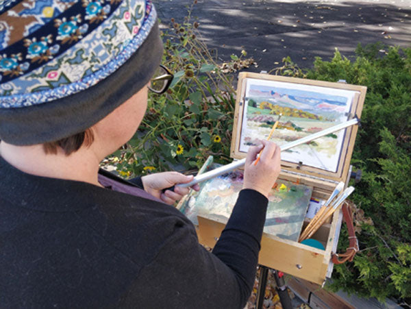 Guerrilla Painter® Plein Air Telescoping Mahl Stick V3