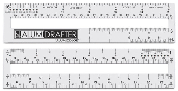 6 Stainless Steel Ruler - Judsons Art Outfitters
