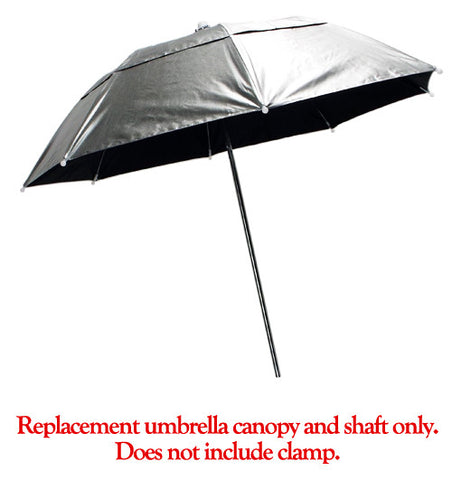 Replacement Soft-Clamp Umbrella (silver)