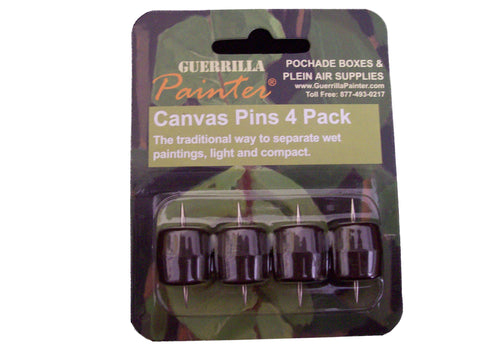 Guerrilla Painter® Canvas Pins - Set of 4