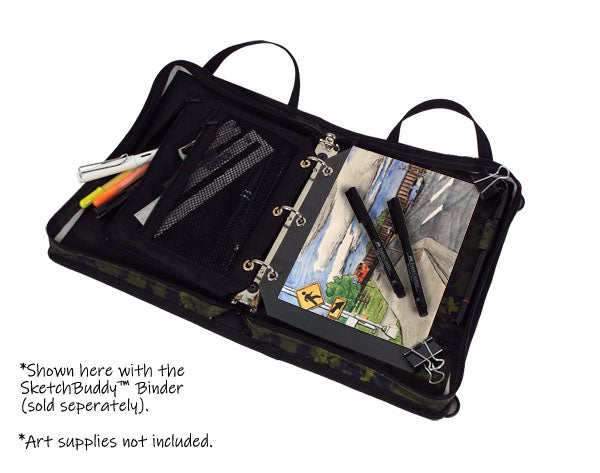 Guerrilla Sketcher® Mesh Pocket™ (with zipper closure)