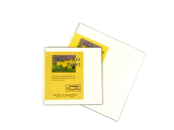 Guerrilla Painter® Plein Air Panels (Gessoed Hardboard)