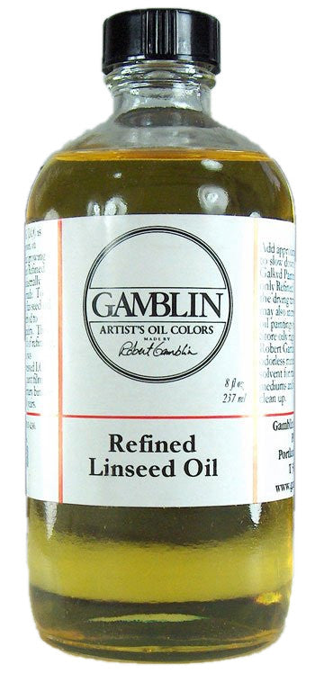 Gamblin Refined Linseed Oil - Judsons Art Outfitters