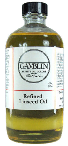 Gamblin Refined Linseed Oil