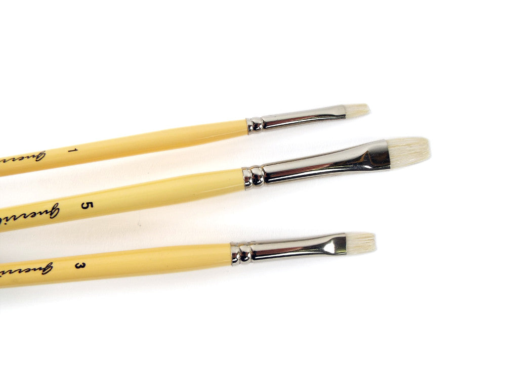 Guerrilla Painter® Bristle Brushes - Bright - Judsons Art Outfitters