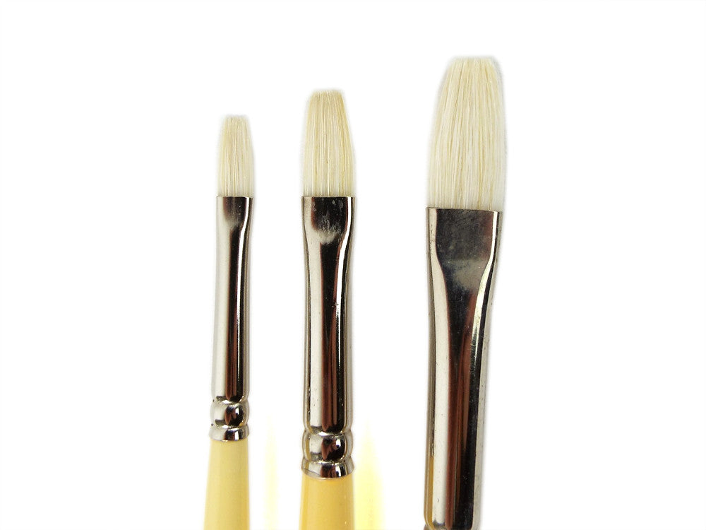 Guerrilla Painter® Bristle Brushes - Flat - Judsons Art Outfitters