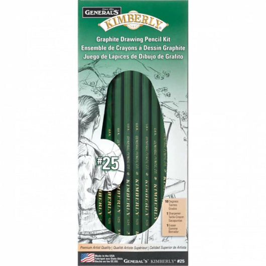 Kimberly® Graphite Drawing Kit - 12 Pieces