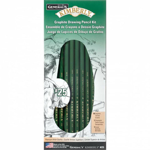 Kimberly® Graphite Drawing Kit - 12 Pieces