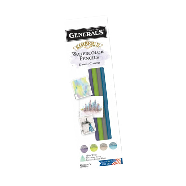 General Pencil - Kimberly Watercolor Pencil Set - 6-Color Set