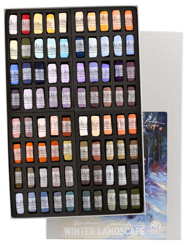 Barbara Jaenicke 80 Piece Winter Landscape Set - Judsons Art