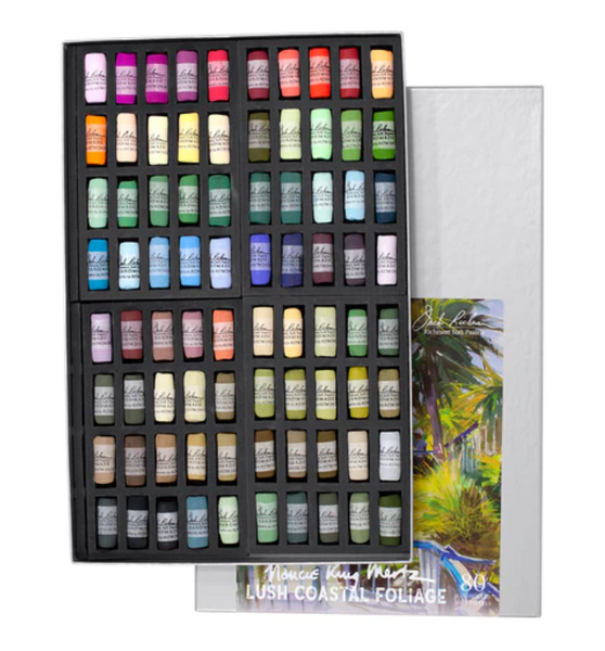 Nancie King Mertz Lush Coastal Foliage Pastel Set/80