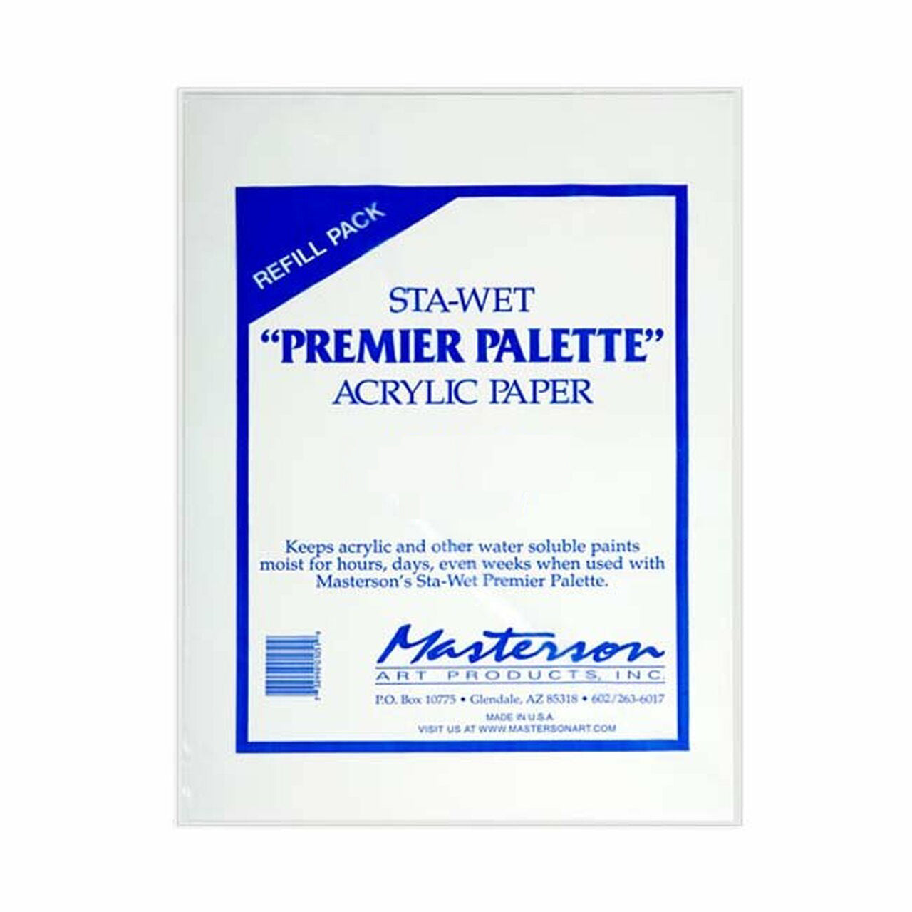Masterson 20 Sheet Refill Paper for the Guerrilla Backpacker Covered P -  Judsons Art Outfitters